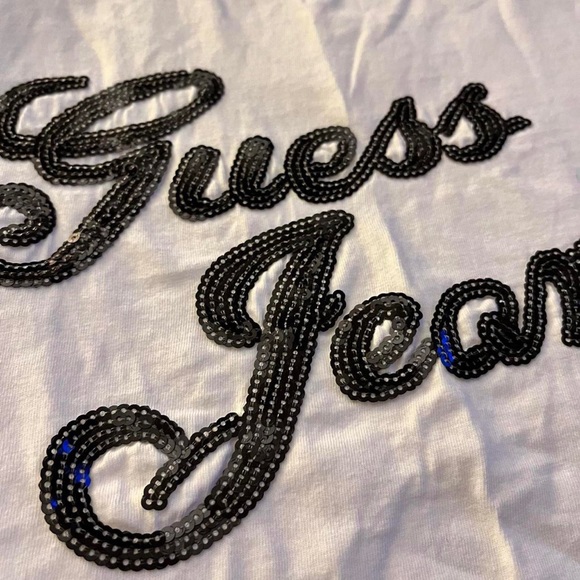 y2k glitter guess tshirt - Picture 3 of 3